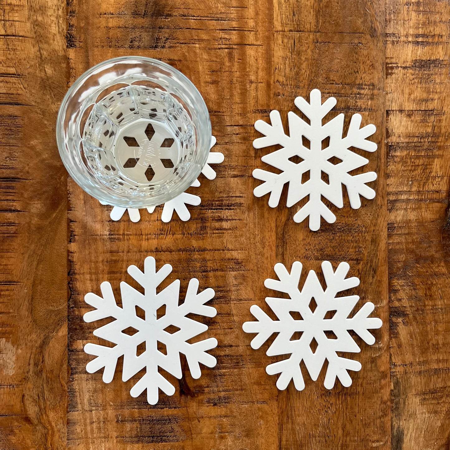 Snowflake Table Coasters