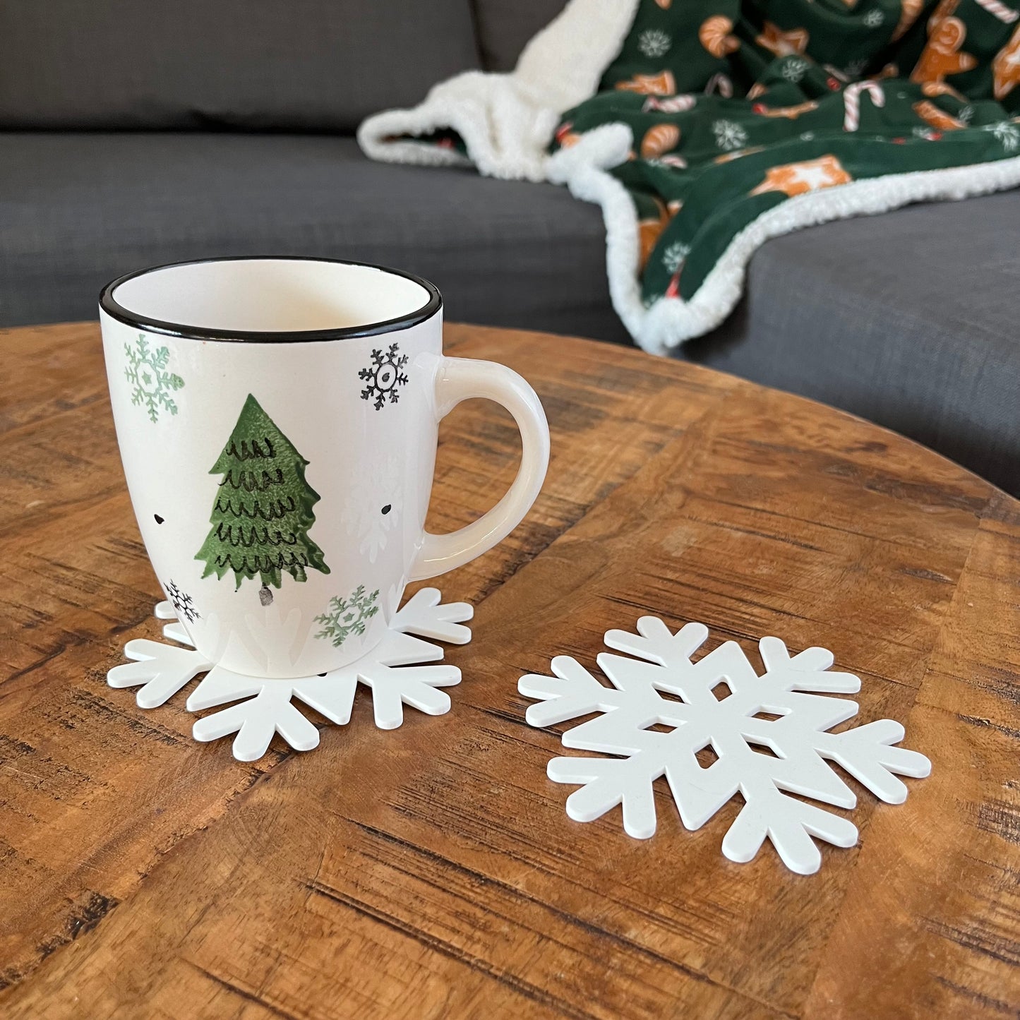 Snowflake Table Coasters