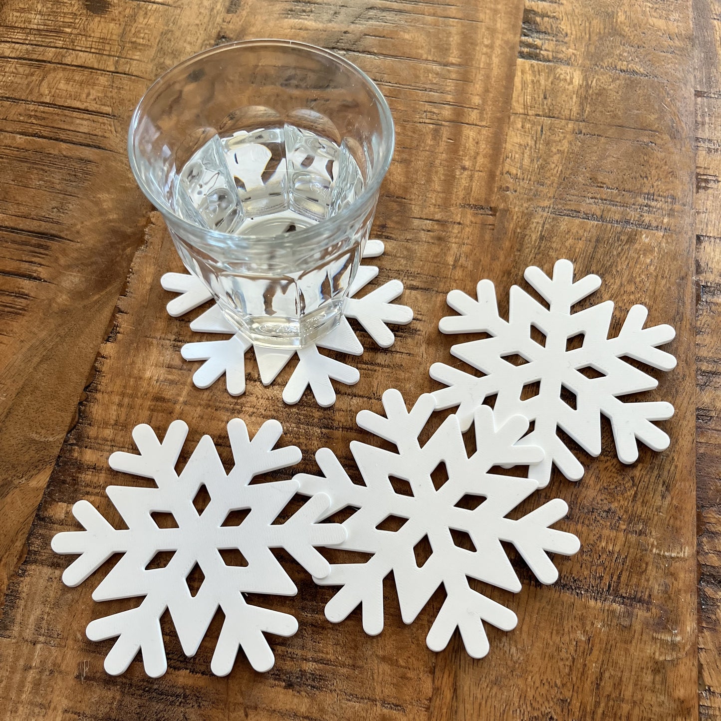 Snowflake Table Coasters