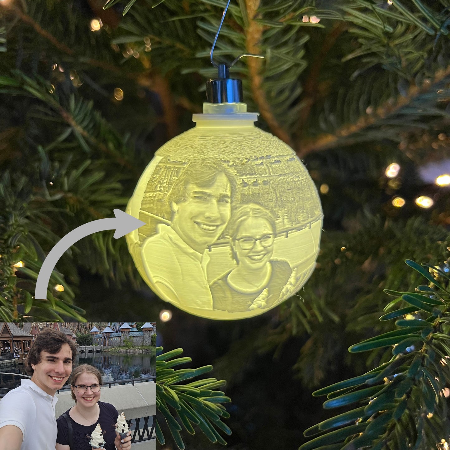 Personalized Photo Ornament